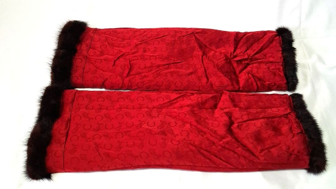 CELINE　セリーヌミンクレッグウォーマー　セリーヌミンクアームウーマー