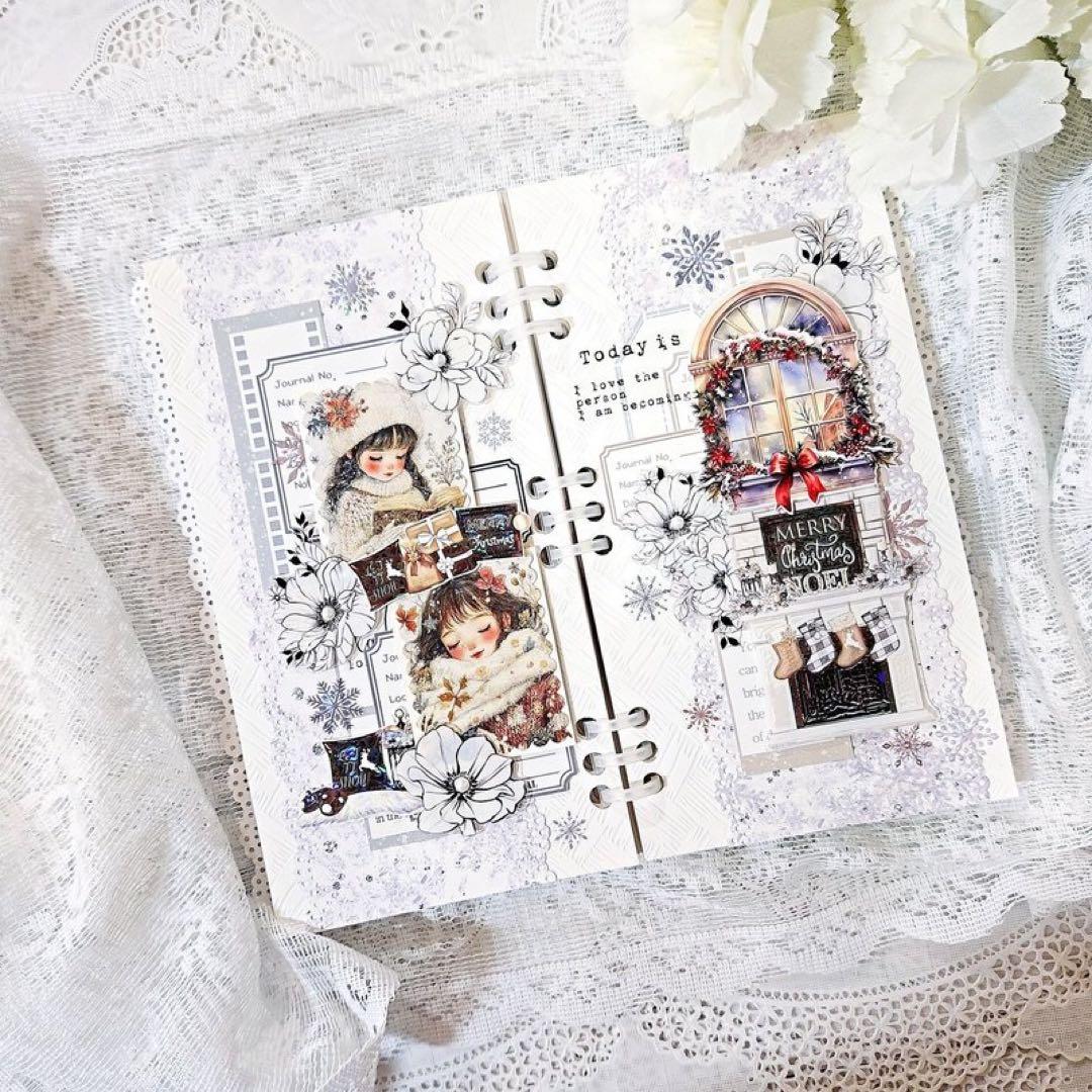 コラージュ素材　紙もの　素材紙　【2115】