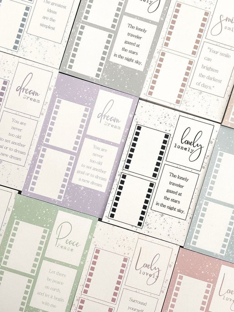 コラージュ素材　紙もの　素材紙　【2115】