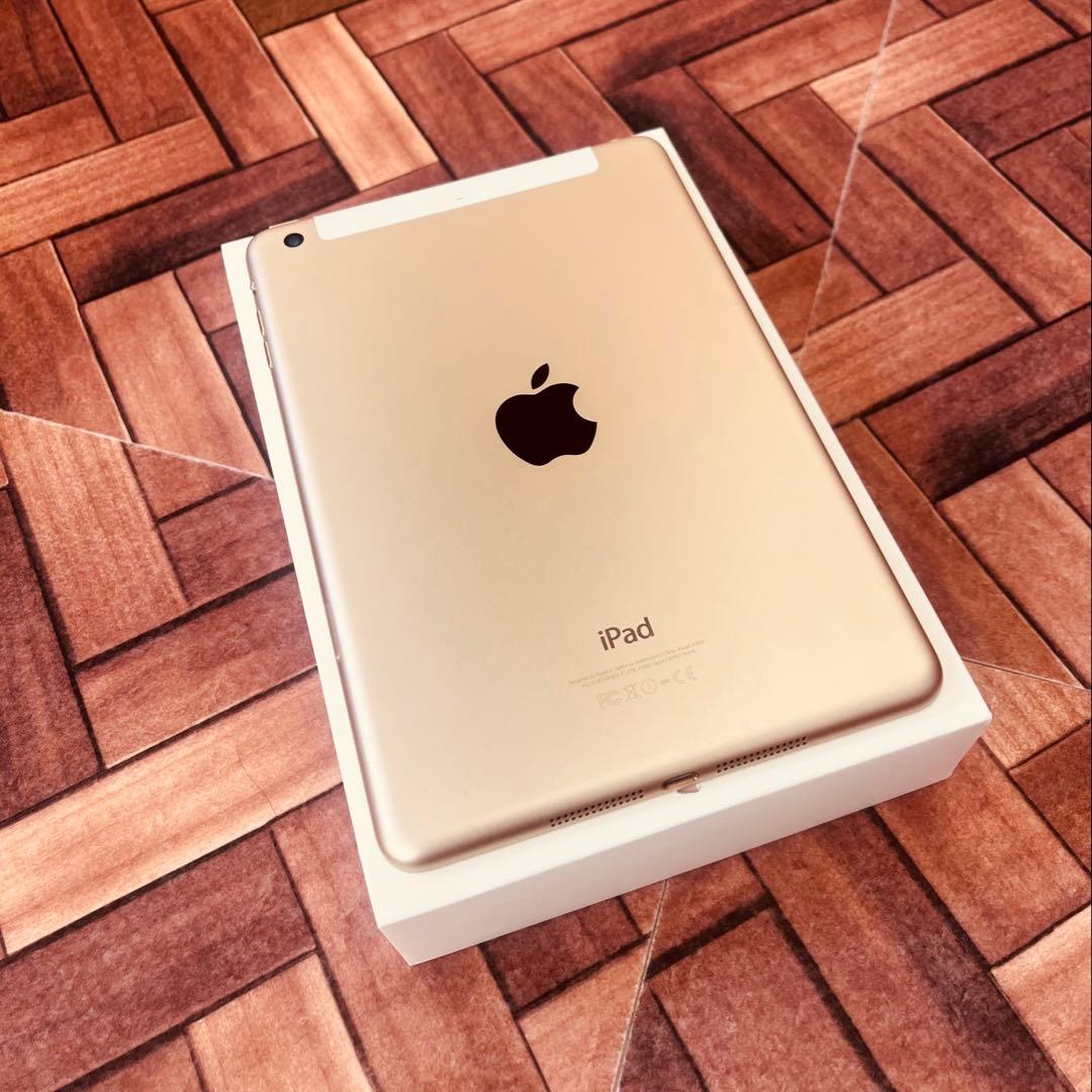 【美品】Apple iPad mini3 Wi-Fi Cellular 64GB