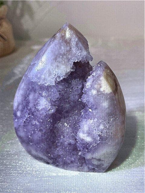 AAA級☆天然ピンクアメジスト瑪瑙原石YT7Y3/444Y30C