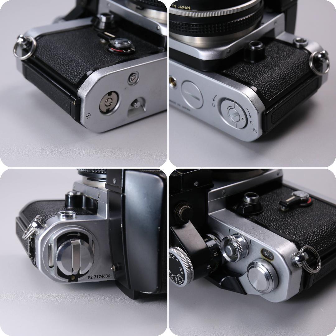 ☆初期F革☆動作OK Nikon F2 AI改 50mm F2 ＃411