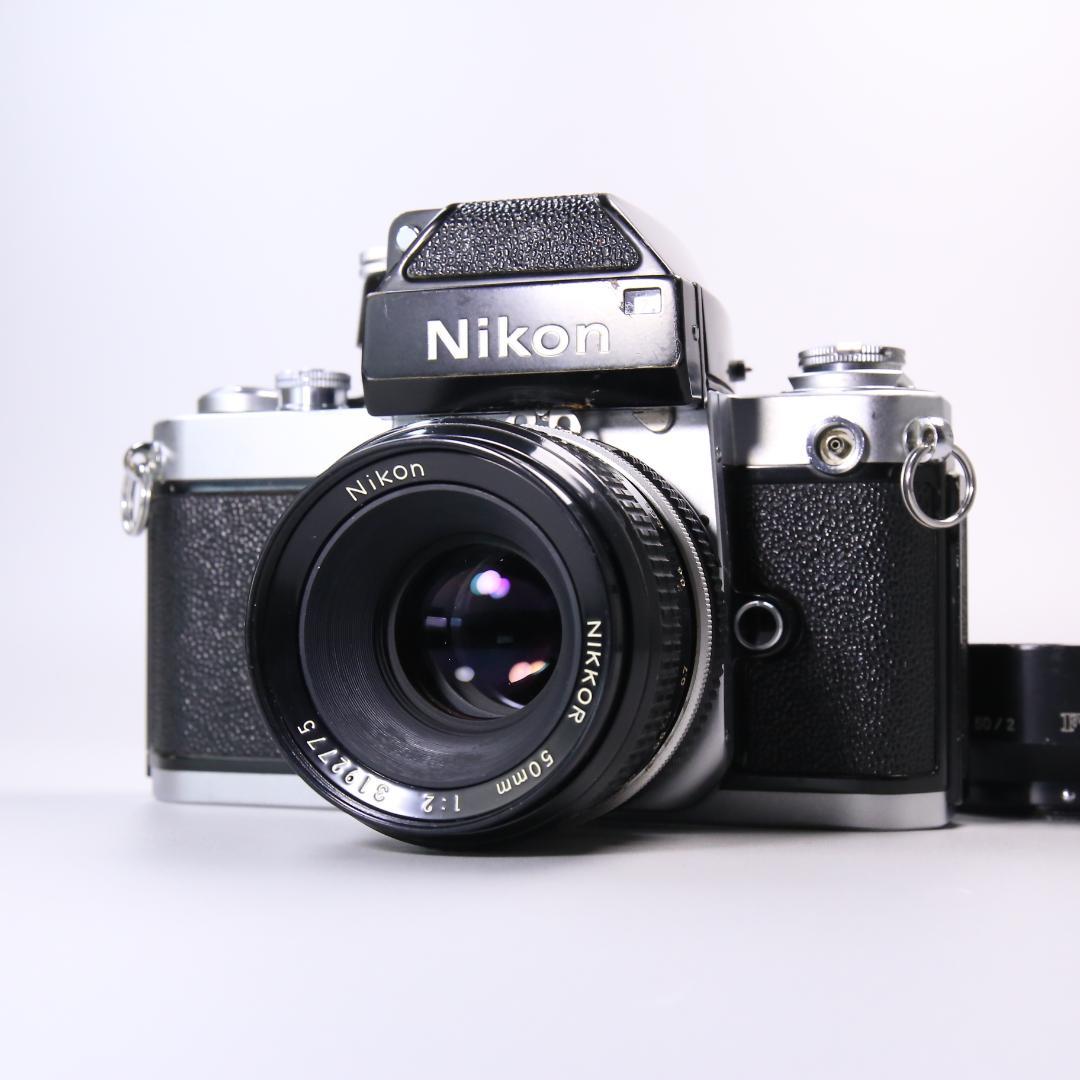 ☆初期F革☆動作OK Nikon F2 AI改 50mm F2 ＃411