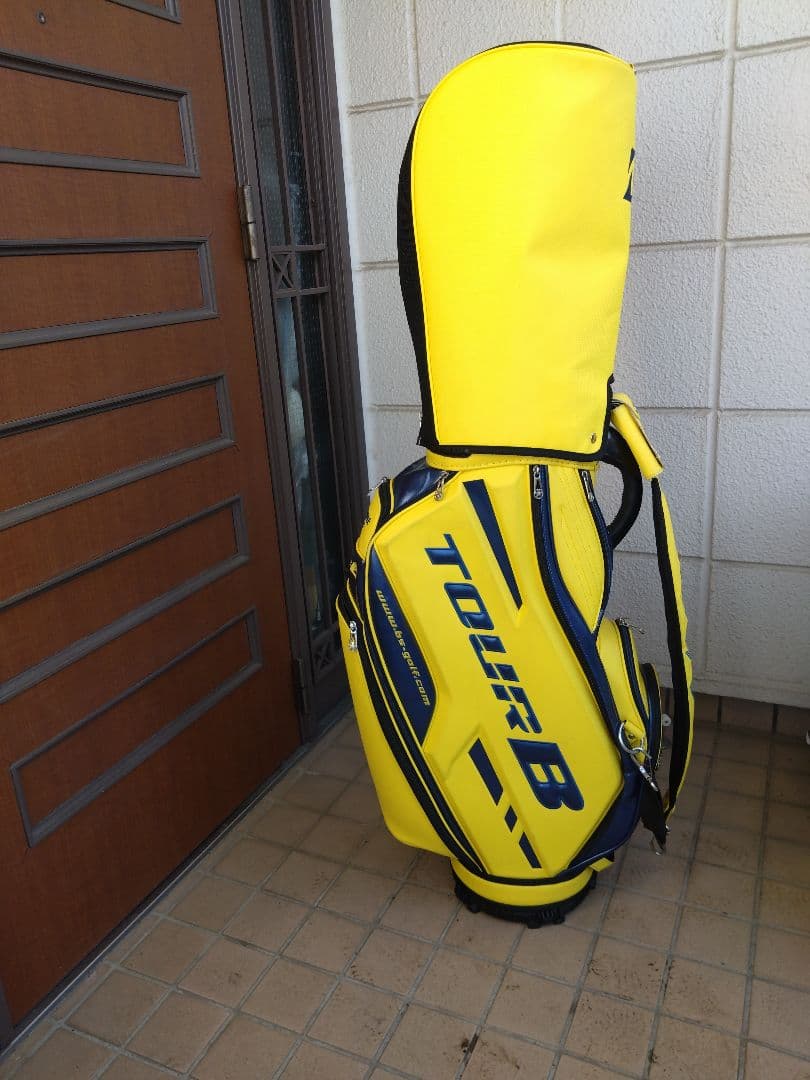 ブリヂストン Tour B キャディバッグ イエロー