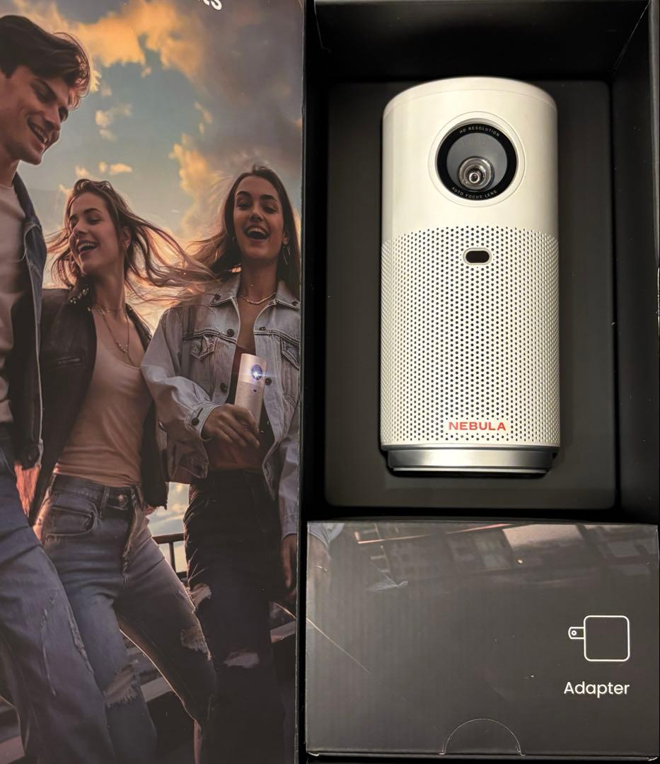 NEBULA air プロジェクター ホワイト/2026年7月まで保証あり