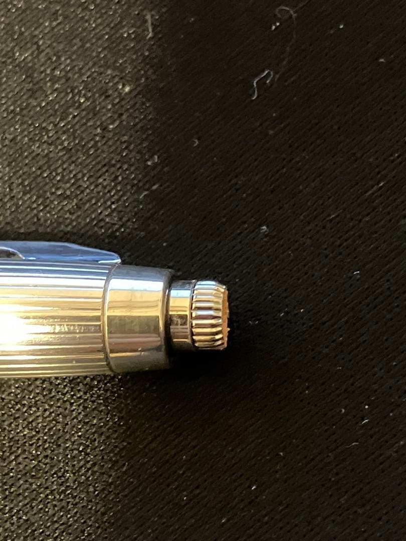 プラチナ　スターリングシルバー製　シャープペンシル 本体