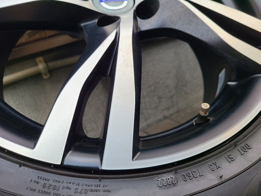 ②【美品】MAK ストックホルム 18in 7.5J +50 PCD108　1本