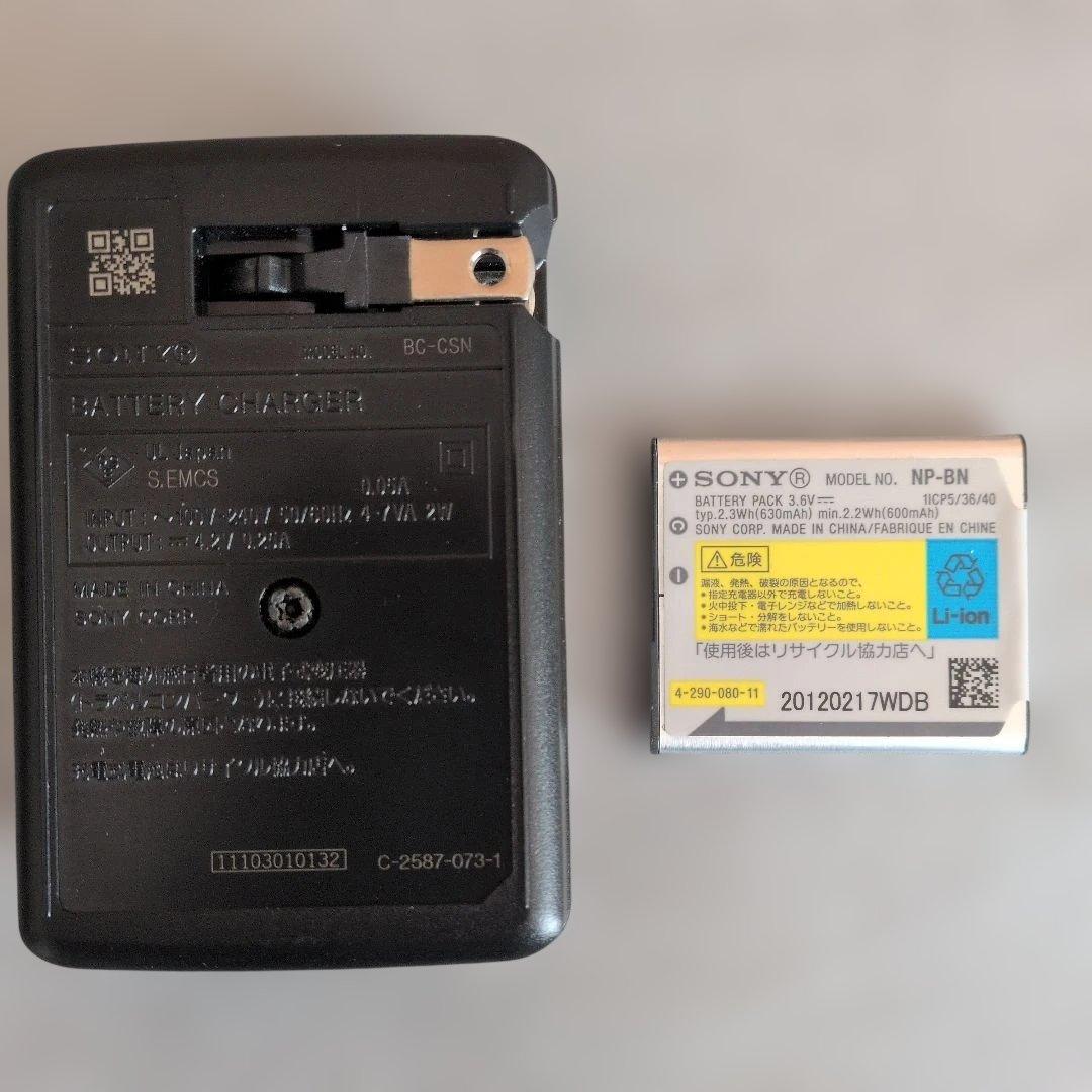 SONY Cyber-shot16.1dsc-w630 電池 充電器 ケース付属