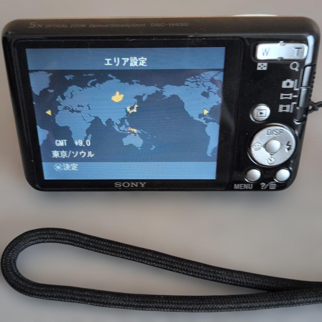 SONY Cyber-shot16.1dsc-w630 電池 充電器 ケース付属