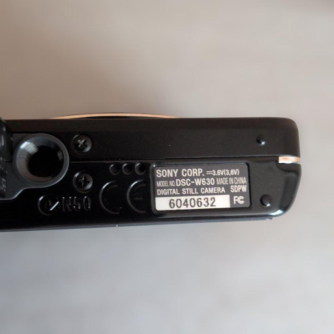 SONY Cyber-shot16.1dsc-w630 電池 充電器 ケース付属