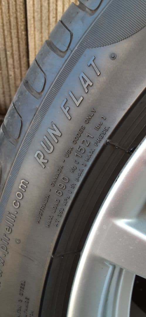  純正+ Pirelli P7 255/40R18 1本 リヤセット①