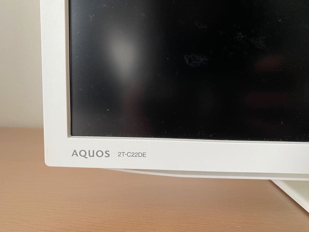 【なつ】SHARP AQUOS 2T-C22DE ホワイト