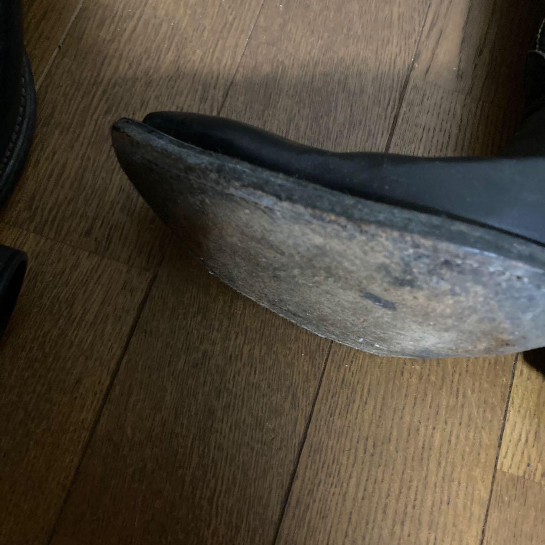 え*だ様 トニーラマ　レザー ウエスタンブーツ　ブラック used品　ヴィンテー