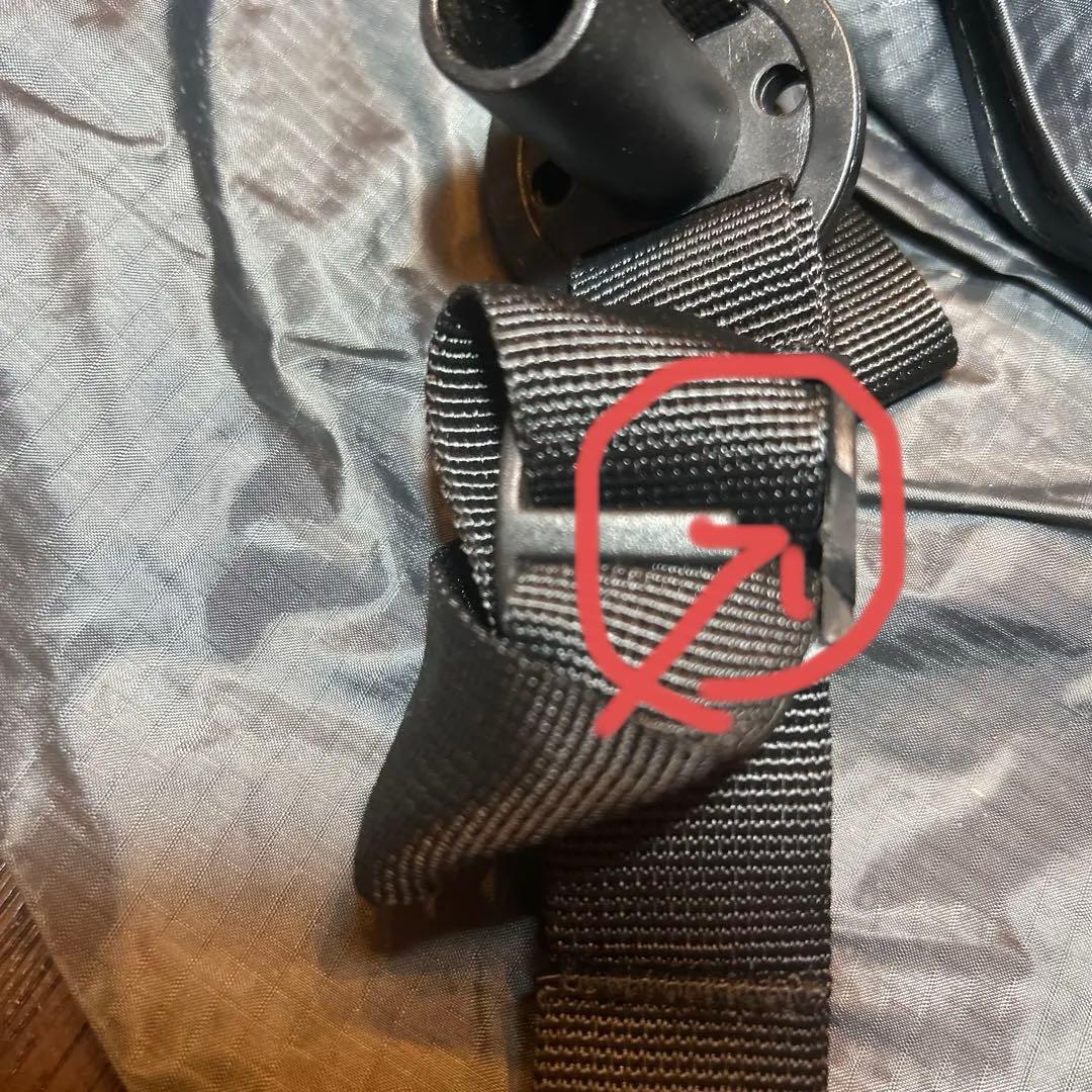 ノルテント　GAMME6 インナーテント　一ヶ所壊れ