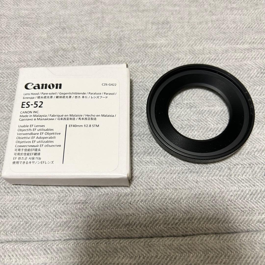 Canon EF‑S24mm F2.8 STM 単焦点広角レンズ フード付