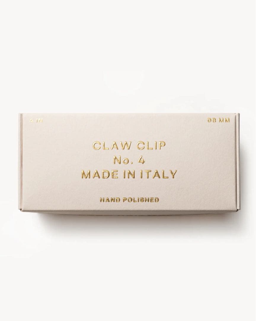 UNDO HAIRWARE No.4クロークリップ Grey Marble