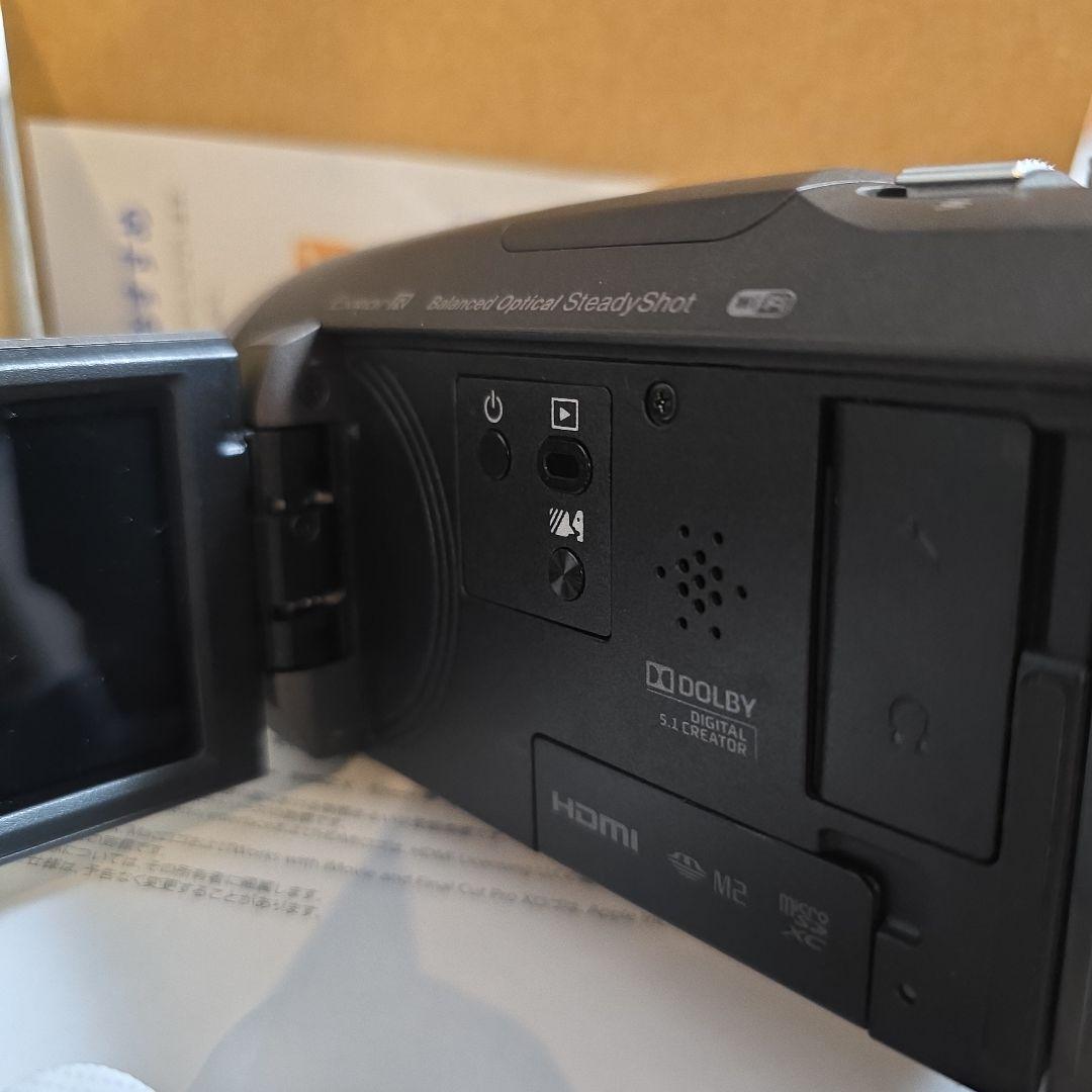 美品　Sony HDR-CX680 ビデオカメラ おまけSDカードとバッグ付き
