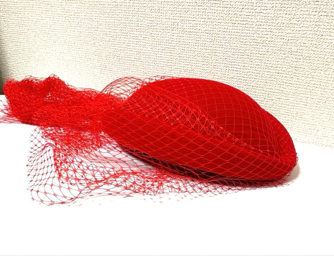 美品　未使用　GUCCI グッチ　帽子　ヴェール　Hat Veil M 57