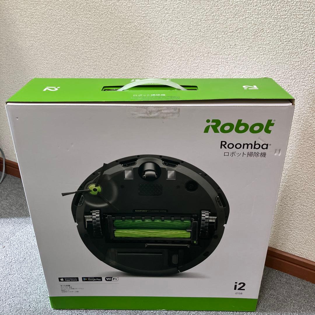 iRobot ルンバ　Roomba i2 ロボット掃除機本体　替えフィルタ付き
