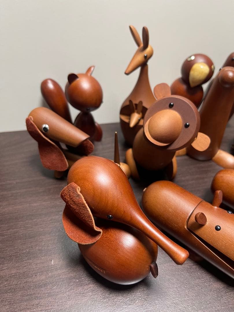 ロイヤルペット 木製 置物 オブジェ 北欧雑貨 ウッドアニマル フィギュア