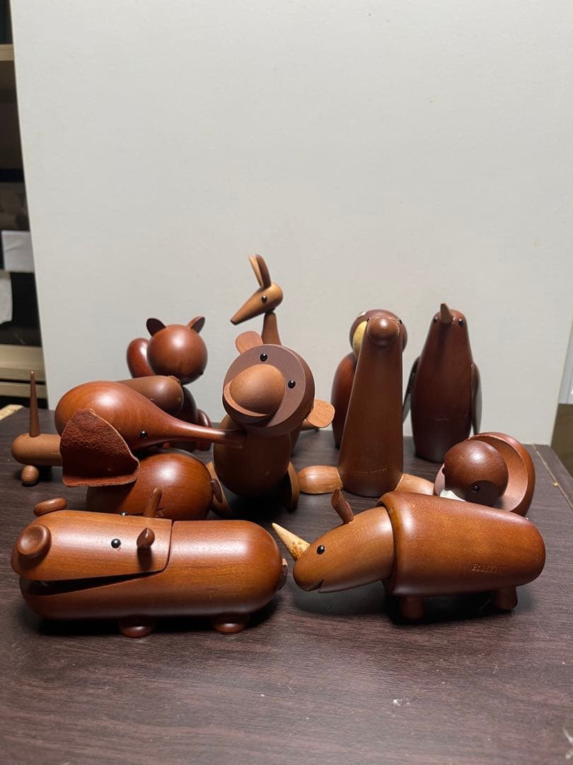 ロイヤルペット 木製 置物 オブジェ 北欧雑貨 ウッドアニマル フィギュア