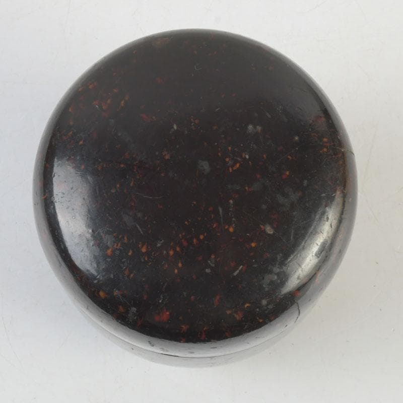 茶道具　時代根來　棗　時代箱　V　9898