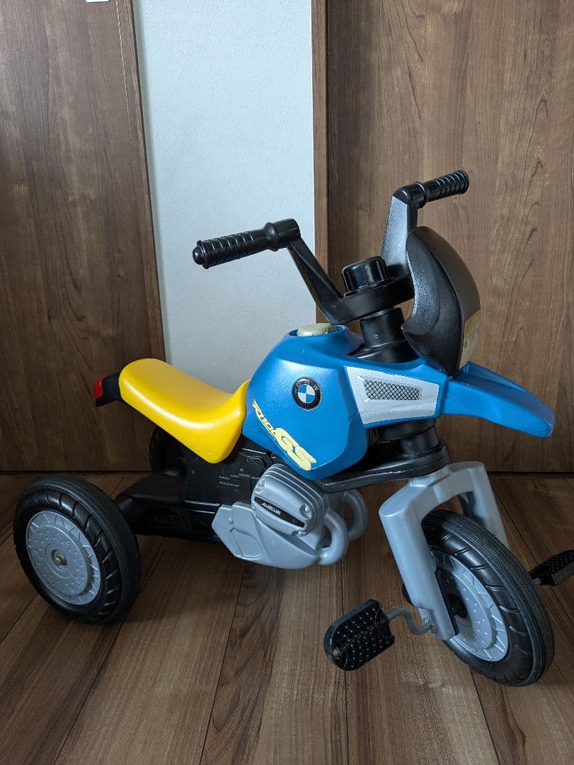  子供 キッズ 手動 乗用玩具 三輪車 バイク 廃盤品 生産終了品