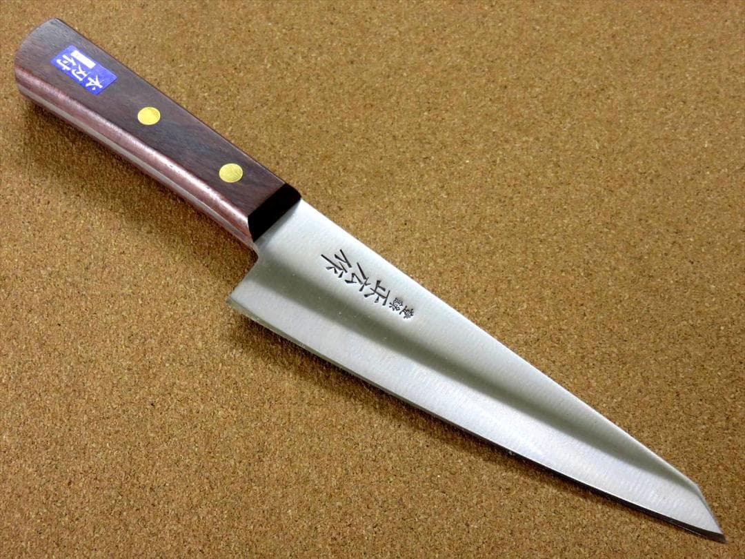 関の刃物 ガラスキ包丁 180mm 正広 ハガネ 骨スキ 関節を切断 片刃 右利