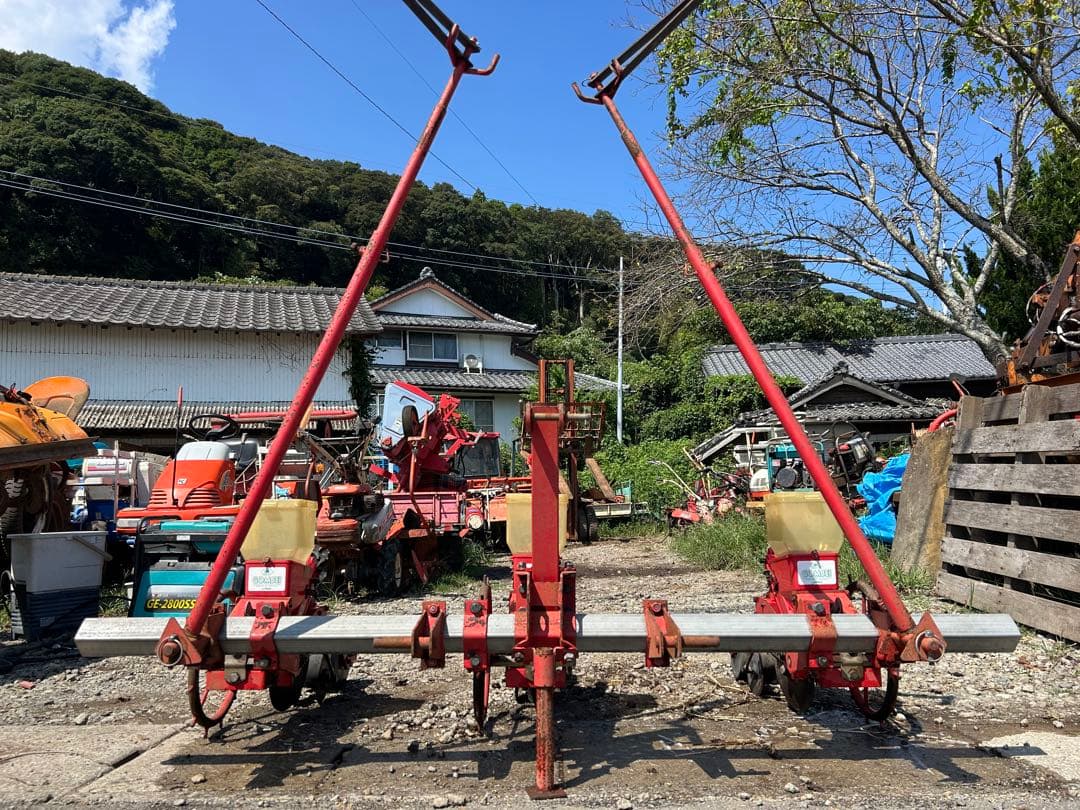 宮崎　向井工業 ごんべえ　トラクター　種まき機　ベルト繰上式　3条 TS-570