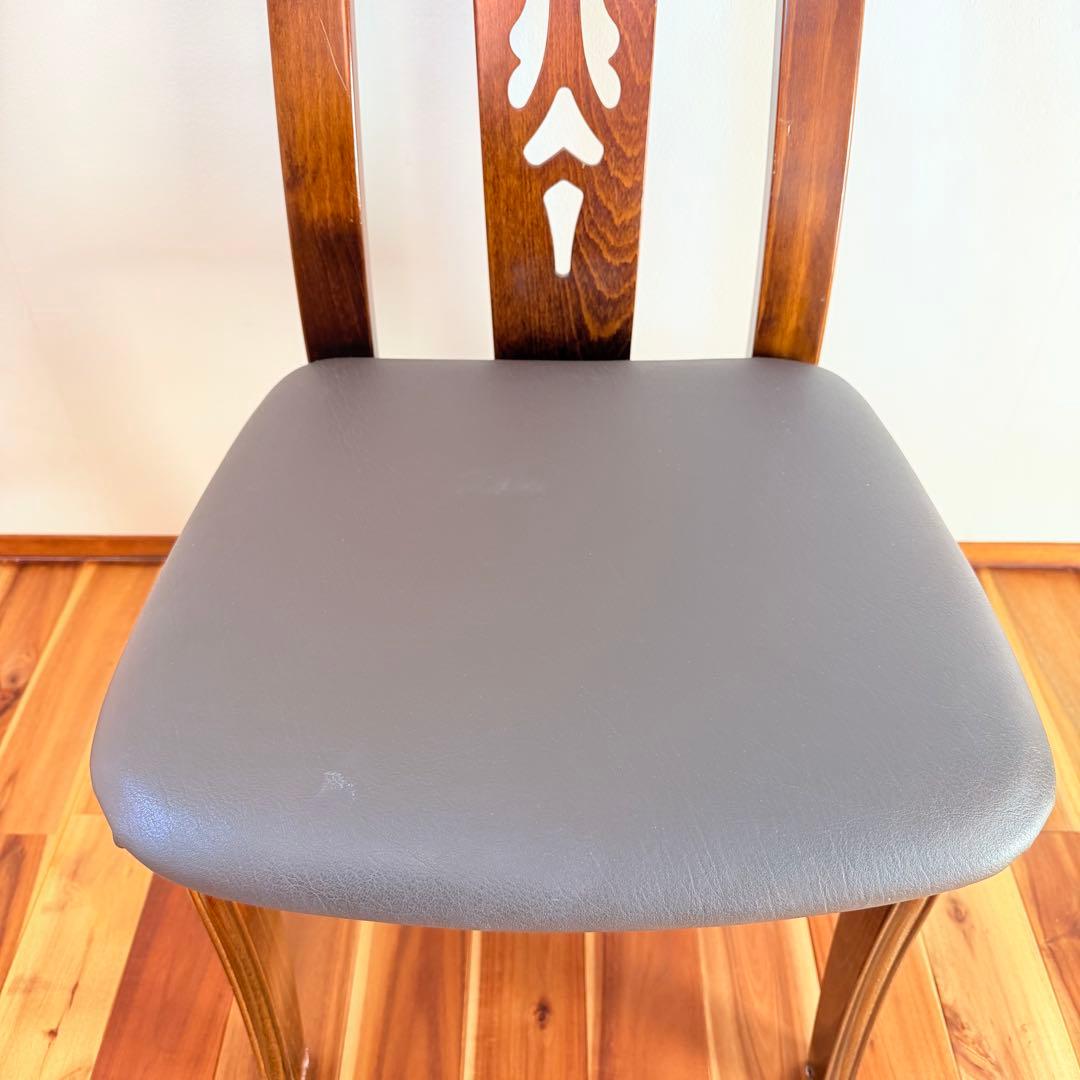 ② カリモク　ダイニングチェア　木製　karimoku 椅子　イス　コロニアル