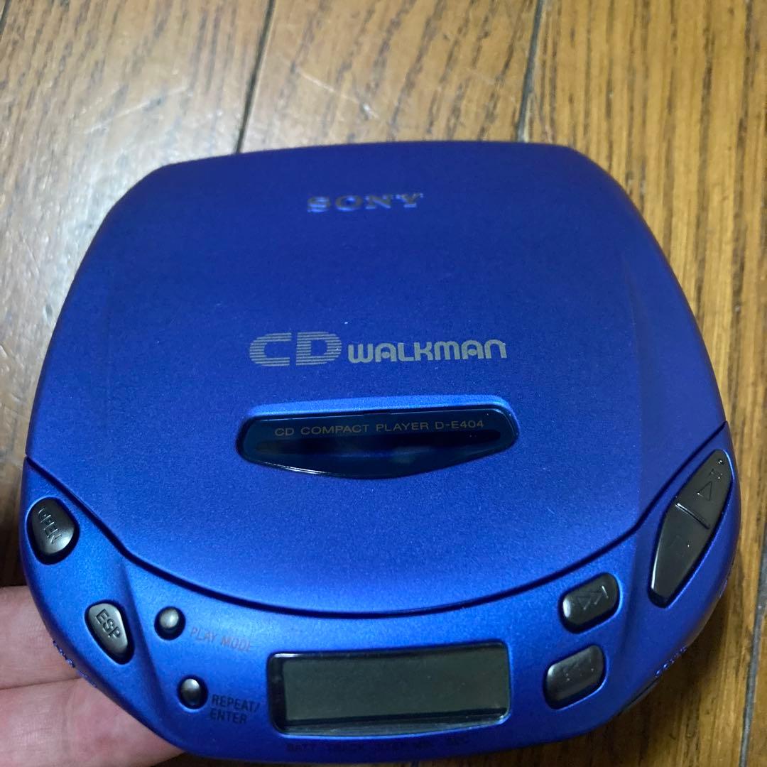 SONY CDウォークマン D-E404 動作品付属品あり