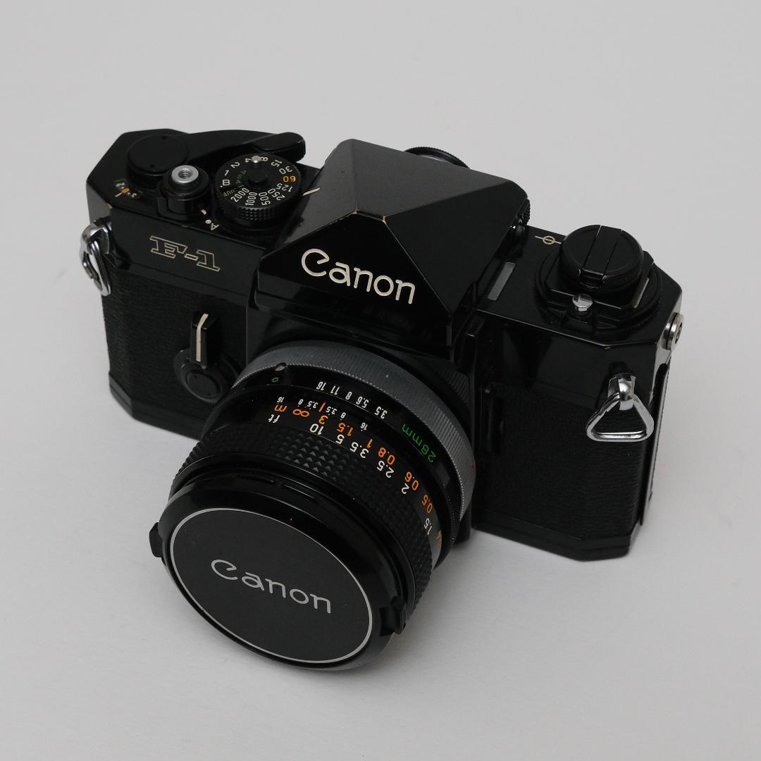 Canon F-1 前期 + FDレンズ 28mm, 50mm カメラセット