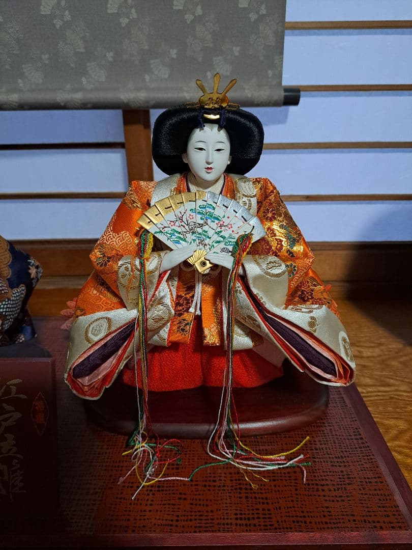 【最高級】雛人形　江戸立雛　俊峰作 ガラスケース付き