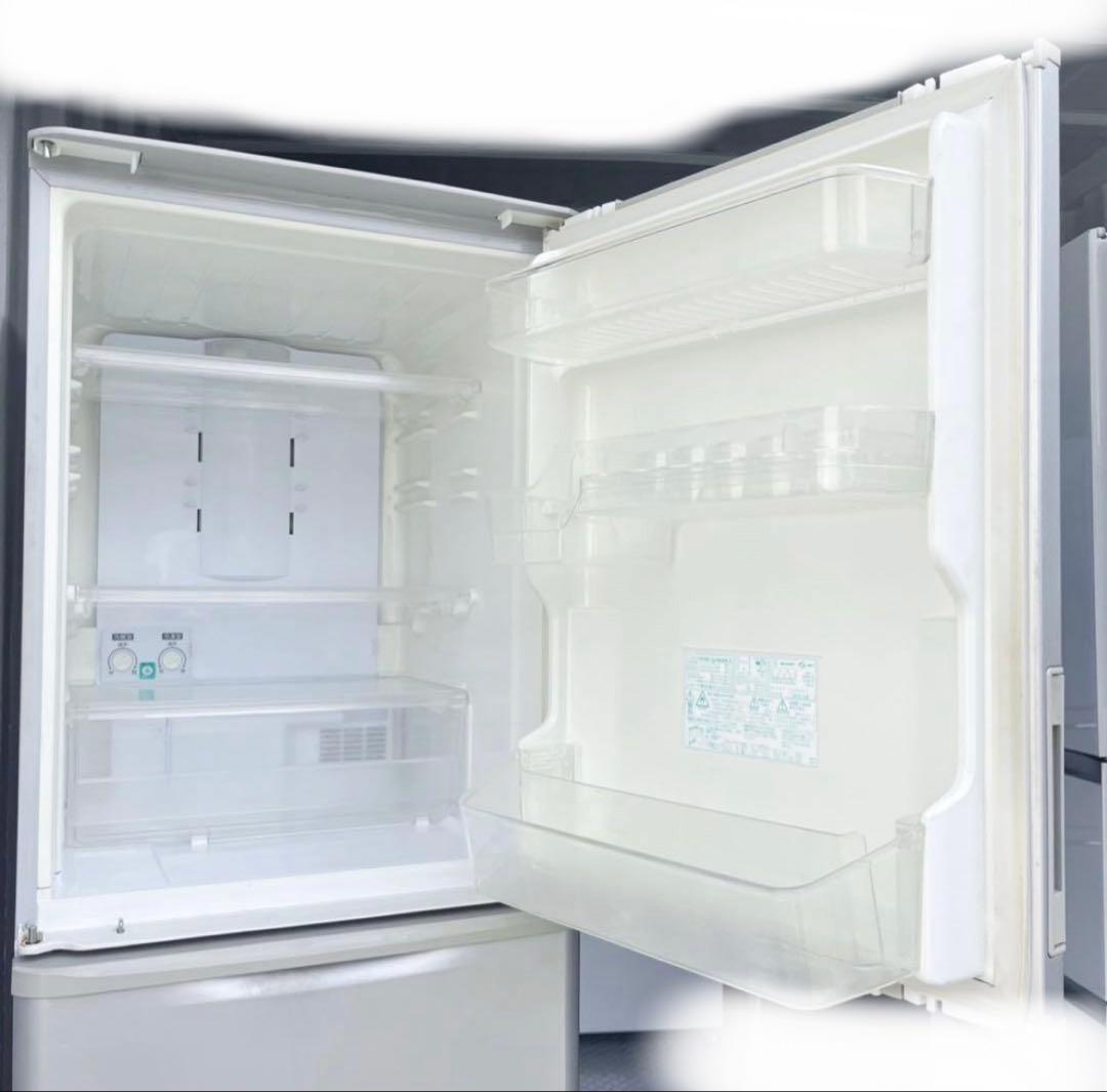 人気 SHARP両開き冷蔵庫 350L SHARP SJ-WA35W-S