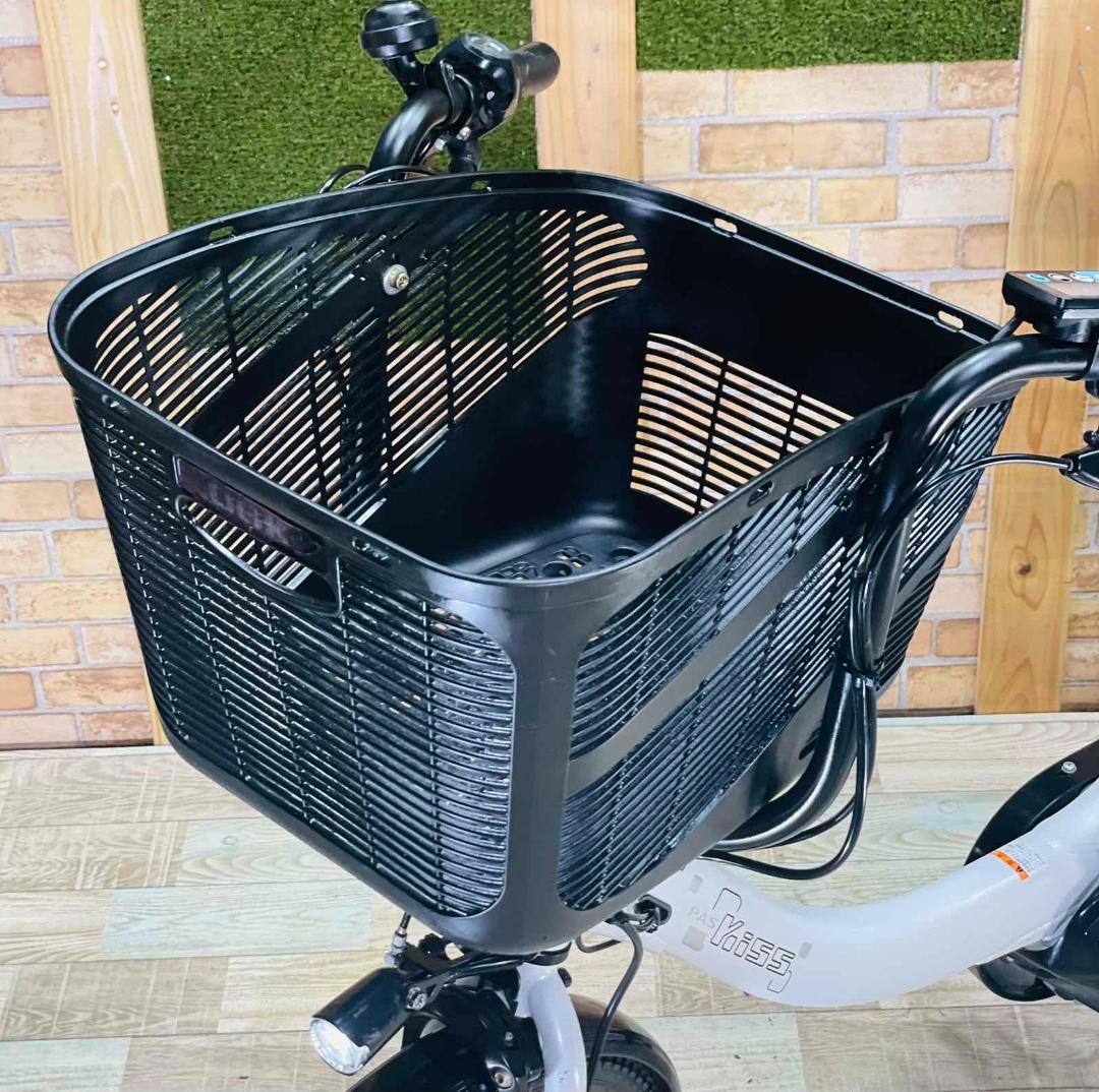 整備済 大容量 ホワイト系 ヤマハ 子供乗せ電動アシスト自転車 ZH2883