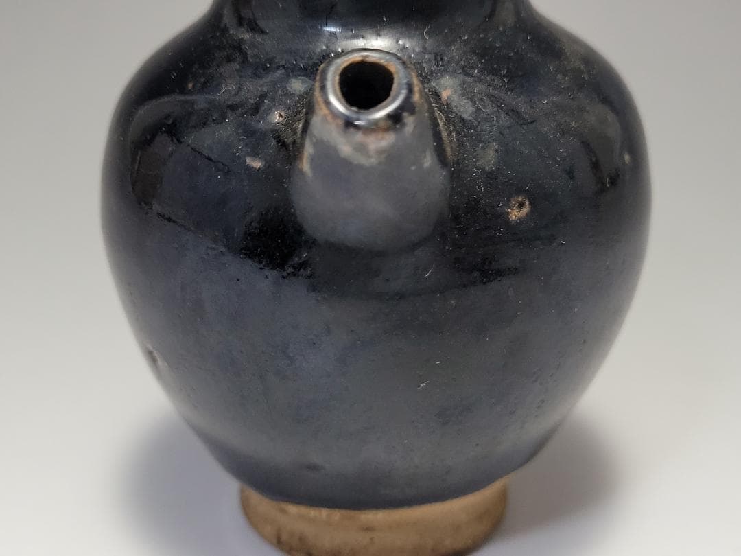 黒釉 水注 宋元時代 高さ約8.9cm