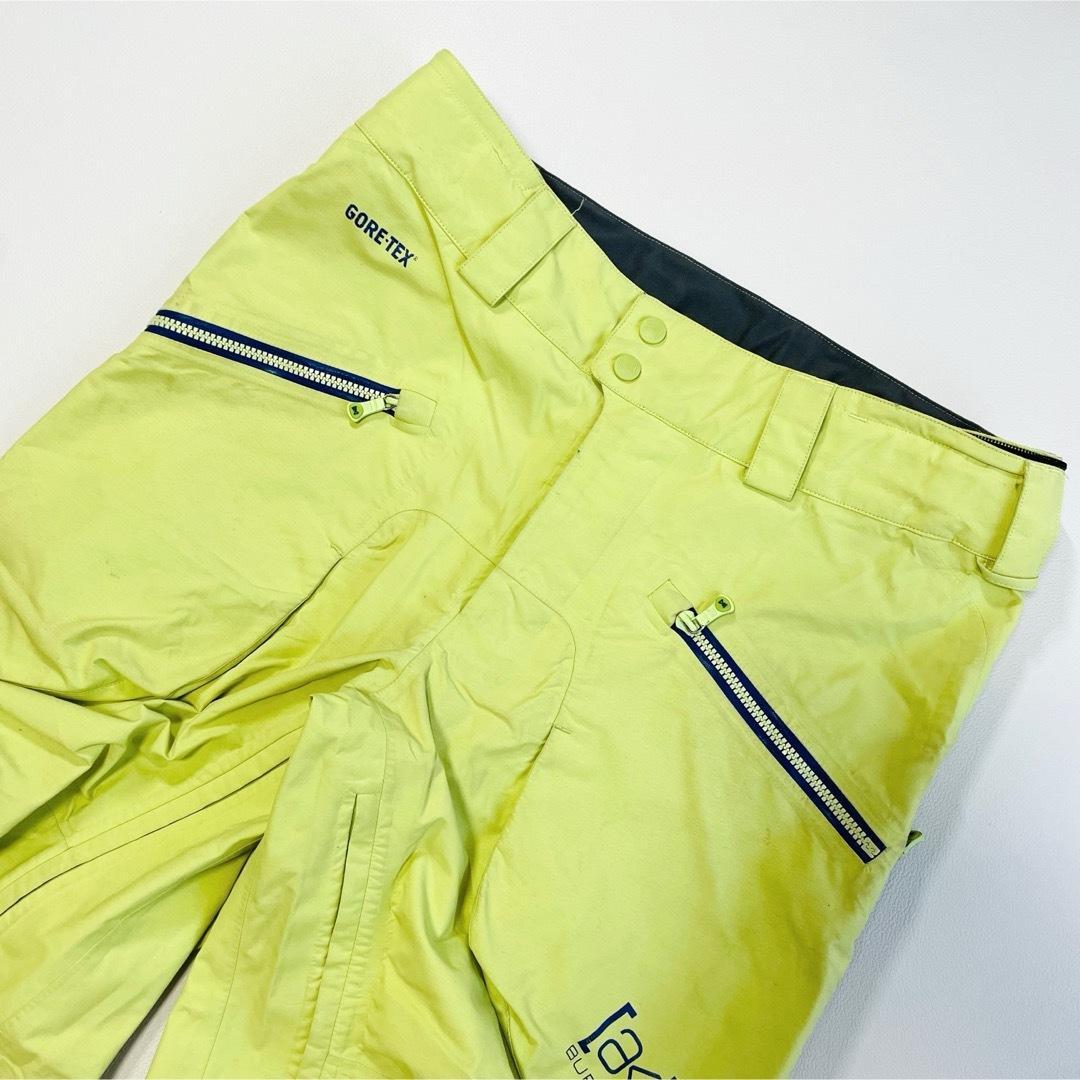 6626バートン　パンツ　ak ゴアテックス　無地　ライトグリーン　スノーボード