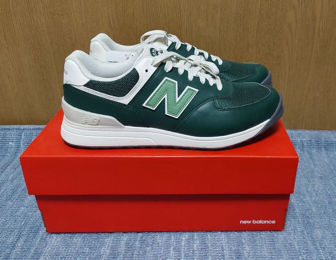 未使用 NEW BALANCE UGS574G3 レザーゴルフシューズ　26.5