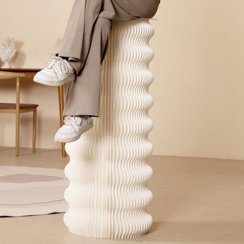 ディスプレイスタンド高さ58㎝直径30cm展示台 陳列台組立不要 展示会イベント