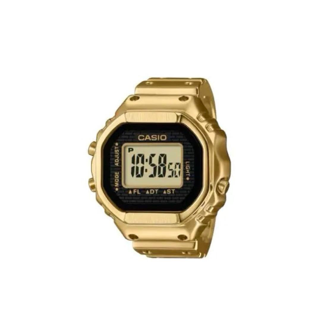 プレゼント用　CASIO リングウォッチ ゴールド CRW-001G-9JR
