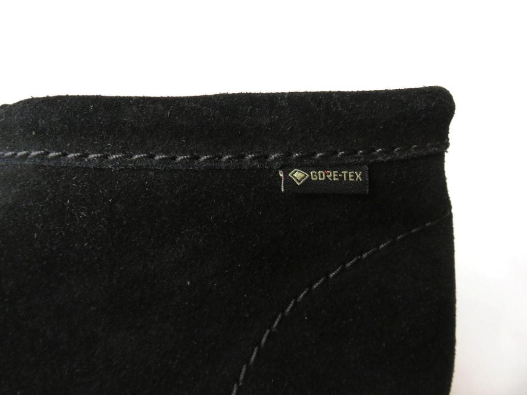 【海遊人】クラークス ワラビーブーツ GTX ブラックスエード UK6.5