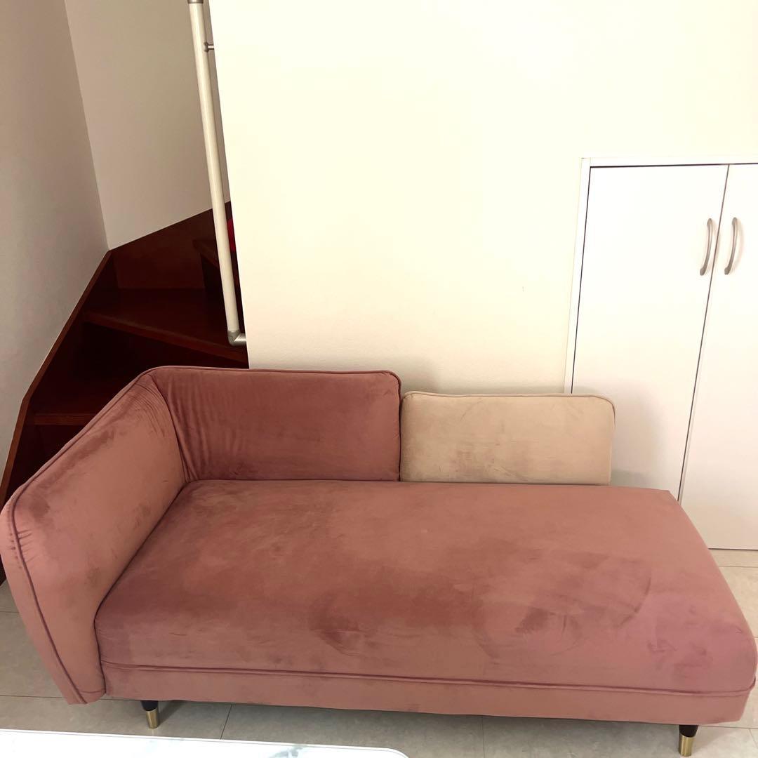 【今限定】 ソファ　ピンク　お洒落