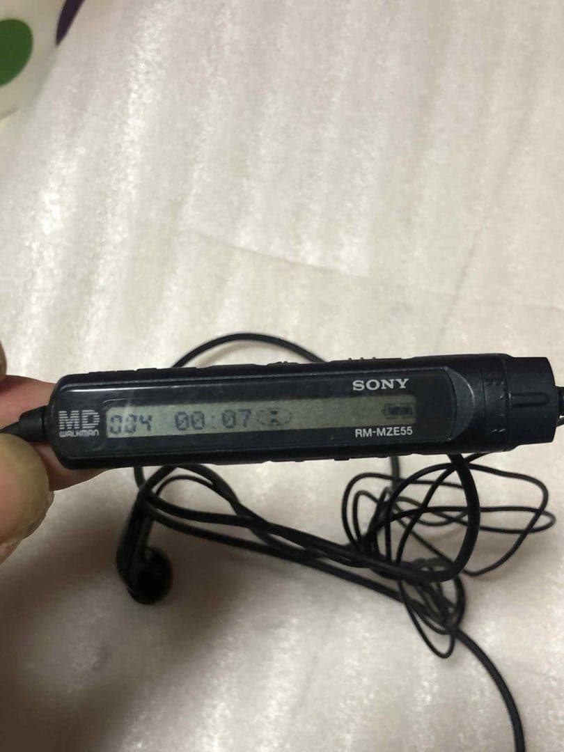 SONY MD ウォークマン MZ-E55 ポータブルMDプレーヤー