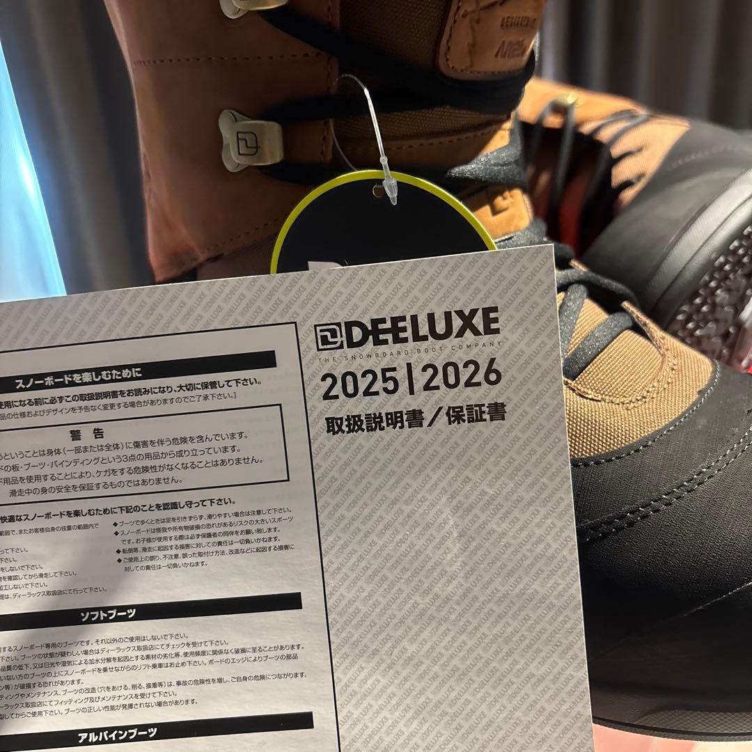 新品未使用ディーラックスDeeluxeアースリン 定価79800円　28.5cm