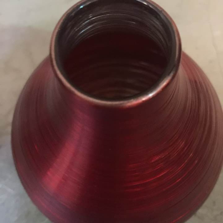 IVV Italy Bombay ボルドー色 花瓶