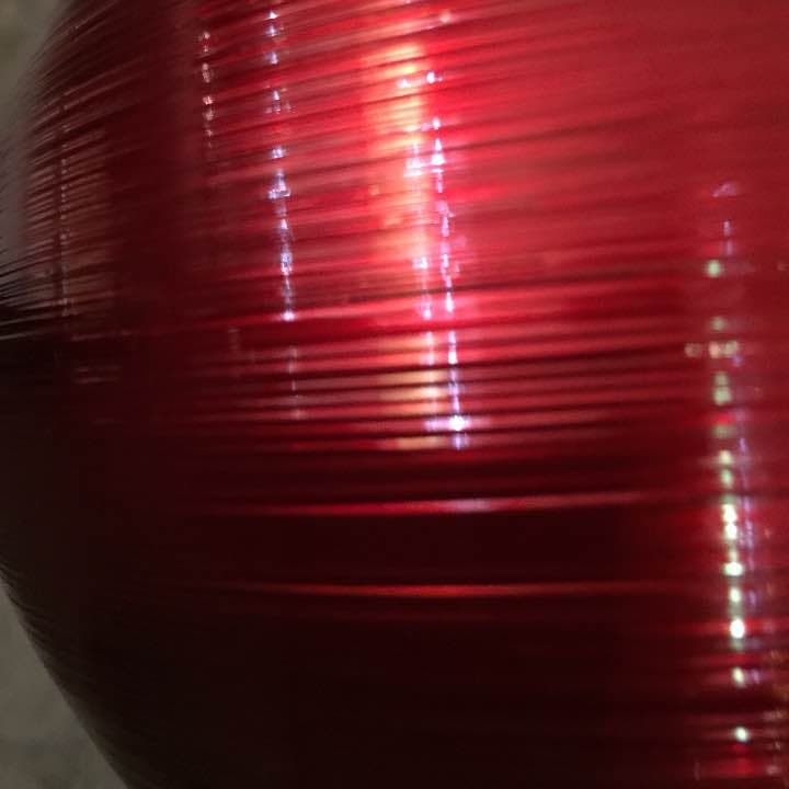 IVV Italy Bombay ボルドー色 花瓶