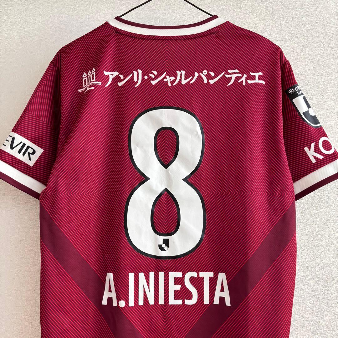ヴィッセル神戸　イニエスタ　バルセロナ　サッカー　ユニフォーム　ゲームシャツ