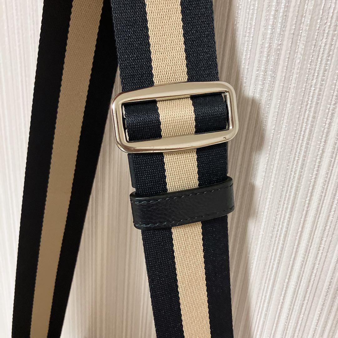 COACH ネイビーレザー ショルダーバッグ 美品 メンズ 斜め掛け