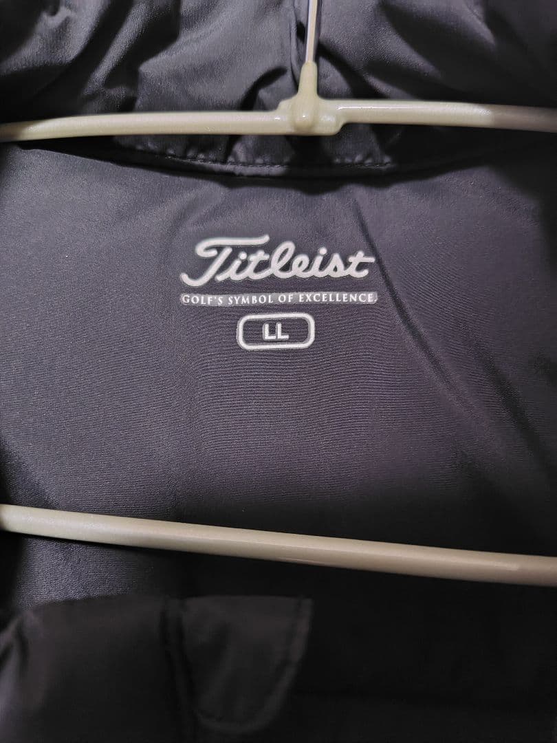 Titleist 黒 LL ダウンジャケット