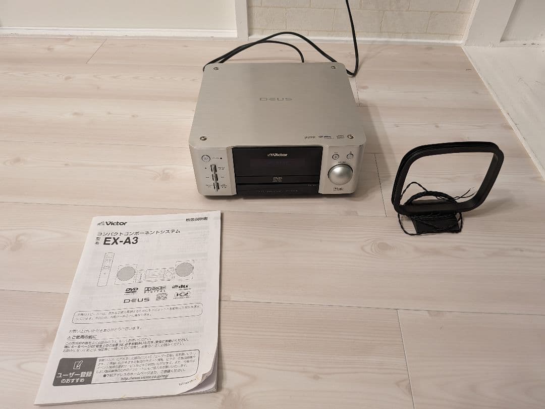 JVC コンパクトコンポーネントDVDシステム EX-A3 センターユニット